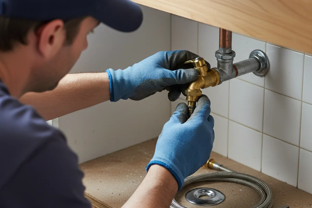 Shutoff valve and fitting work during Repiping in Sumerduck